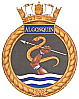 HMCS Algonquin badge