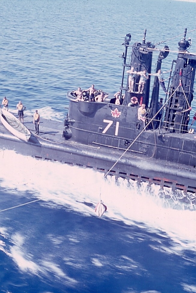 Royal Canadian Navy : HMCS Grilse.