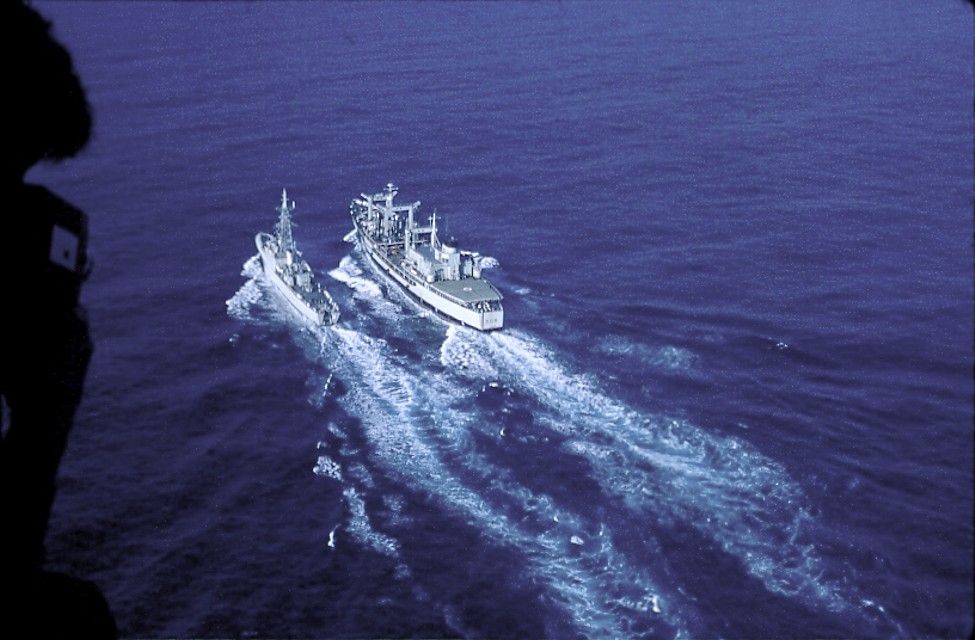 Royal Canadian Navy : HMCS Provider and HMCS Terra Nova.