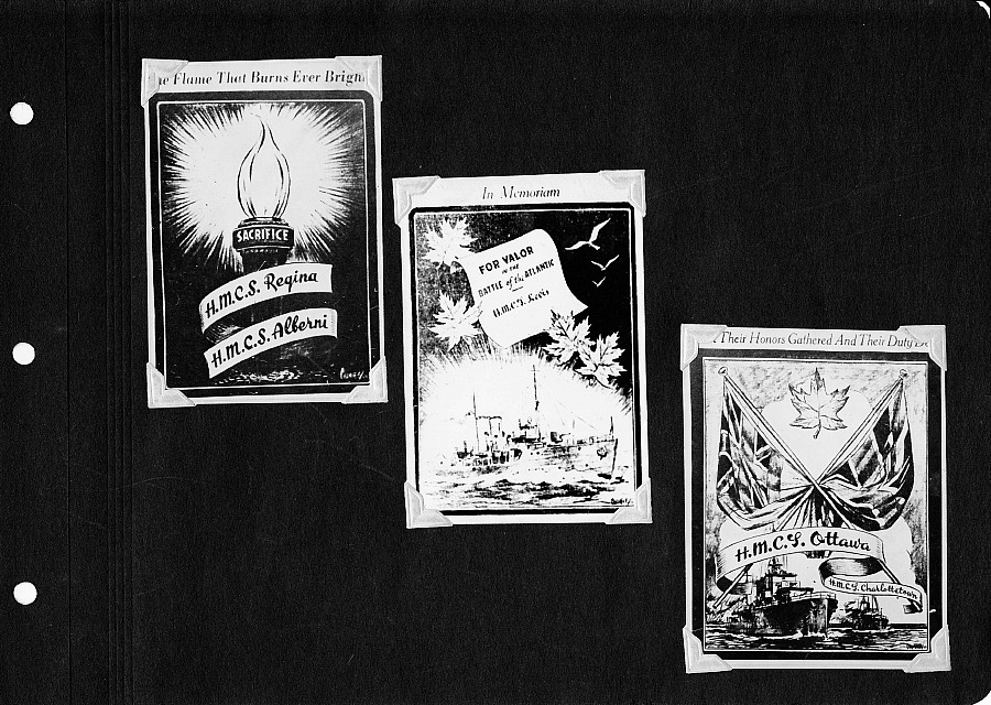 'In Memoriam' Cards, 1940's