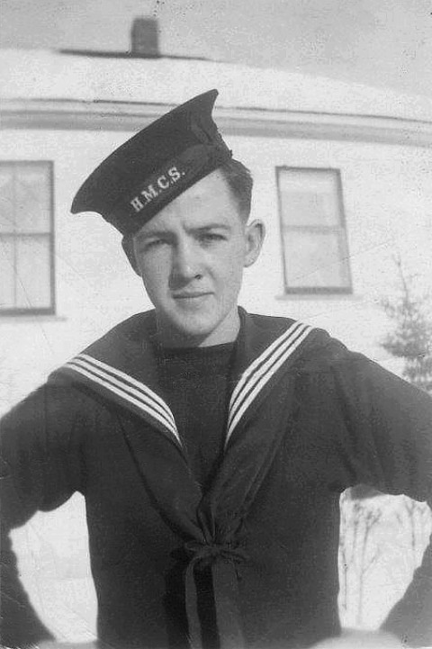 Royal Canadian Navy : Ken Bowie in Red Deer, Alberta
