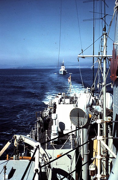 Royal Canadian Navy : H.M.C.S. Saguenay.