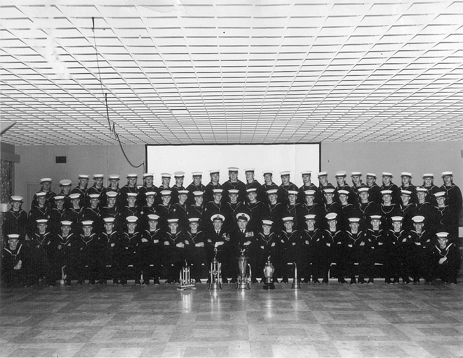Royal Canadian Navy : HMCS Cornwallis, 1961.