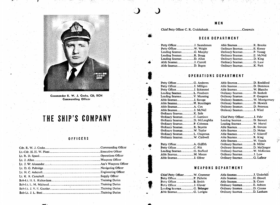 Royal Canadian Navy : HMCS Yukon, 1963-64.