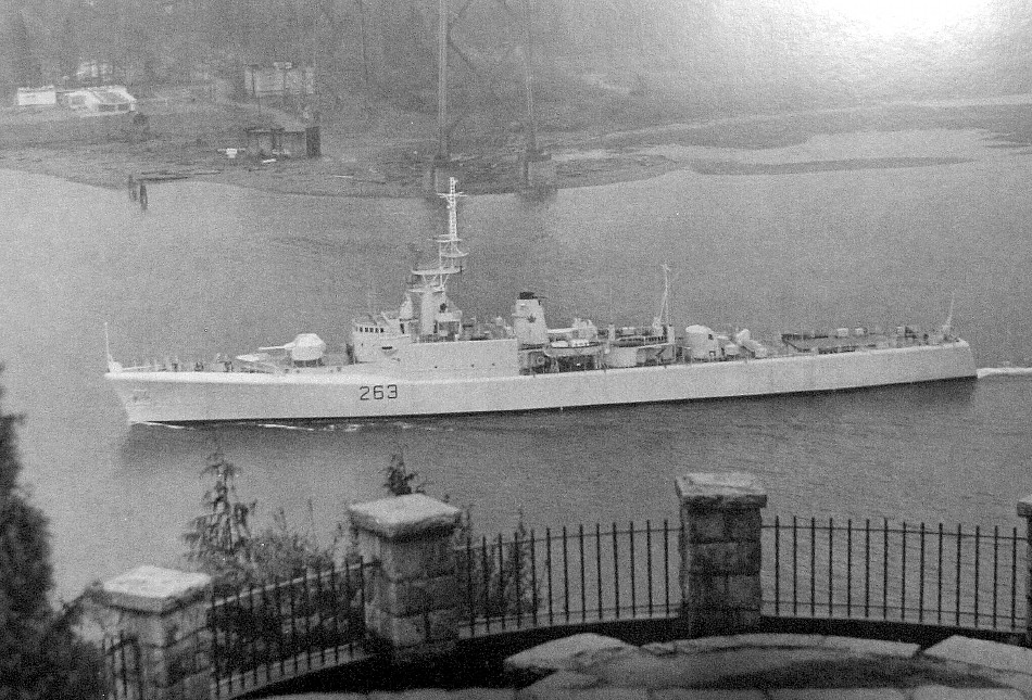 Royal Canadian Navy : HMCS Yukon, 1963-64.