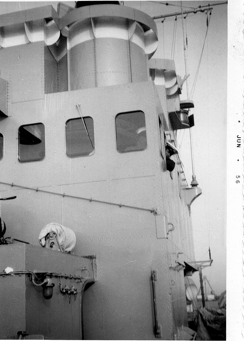 Royal Canadian Navy : Unknown ship, 1956
