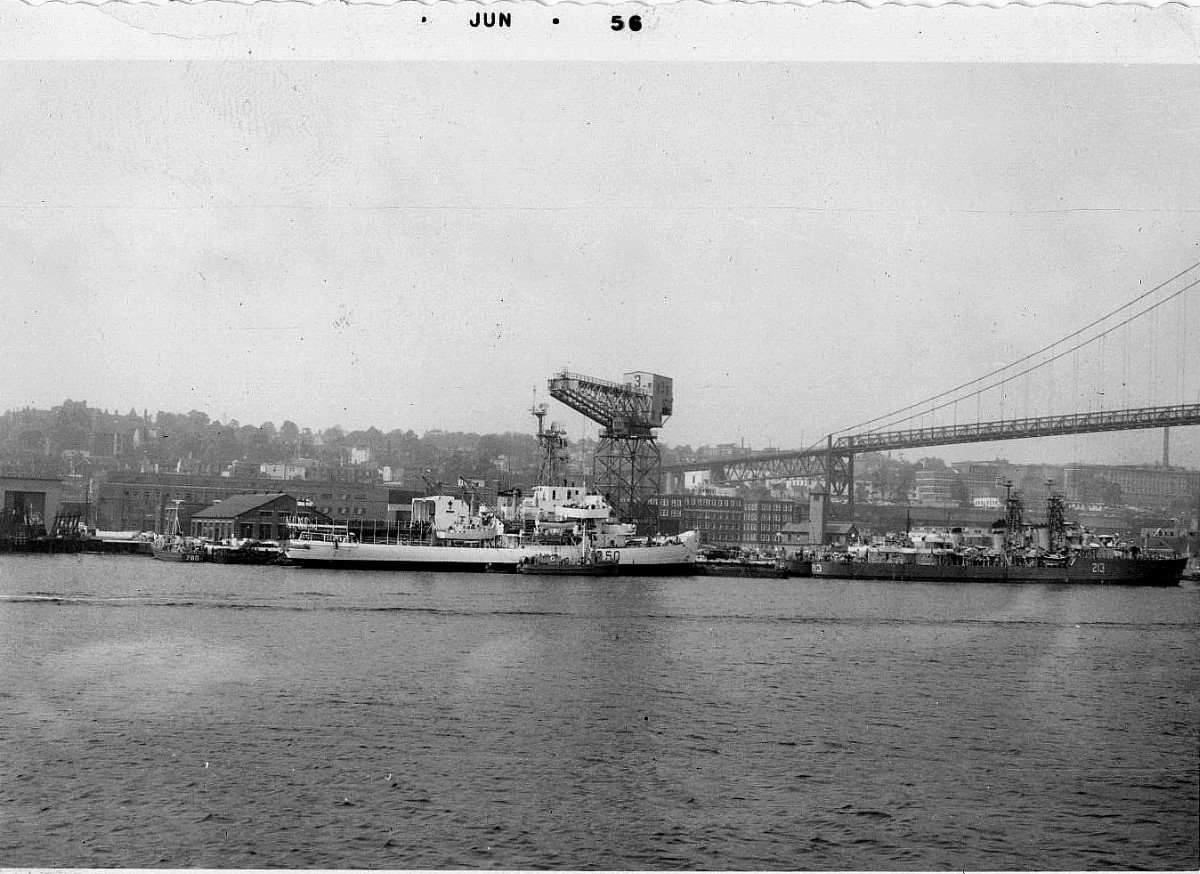 Royal Canadian Navy : HMCS Nootka, 1956