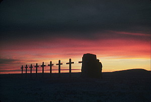 Alert Bay crosses