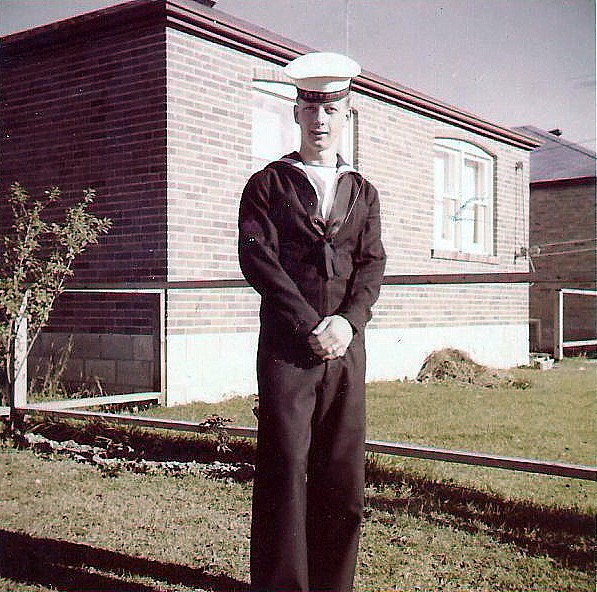 HMCS Cornwallis, Bob Creber, 1954