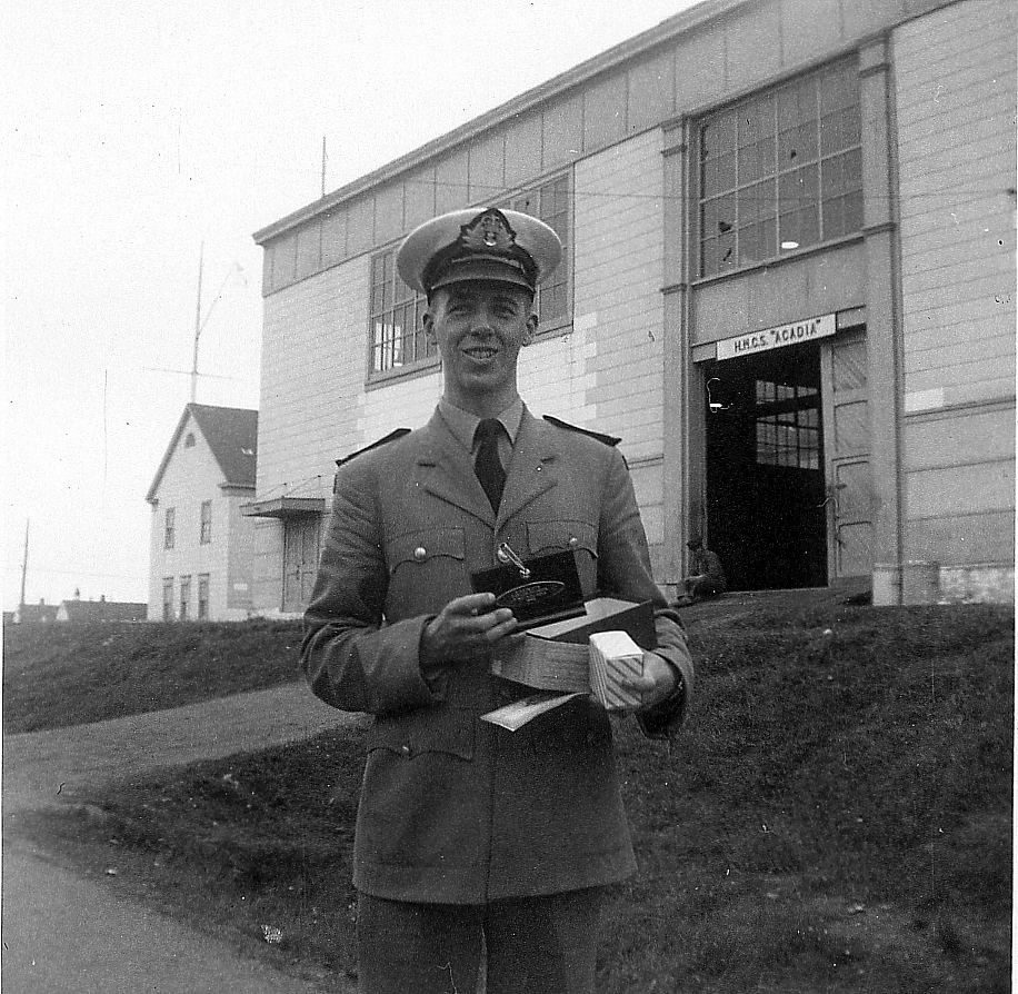 HMCS Acadia, cadets, 1959