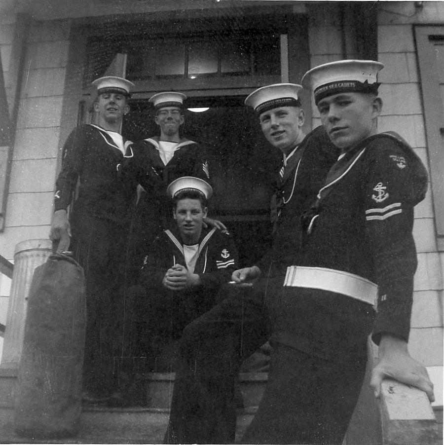 HMCS Acadia, cadets, 1959