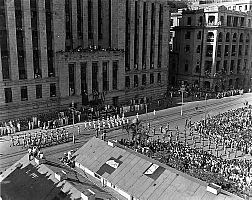 Hong Kong, Japanese surrender celebrations