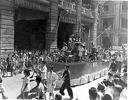 Hong Kong, Japanese surrender celebrations