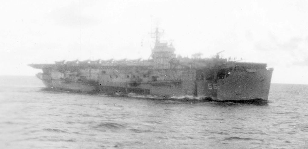 Royal Canadian Navy : aircraft carrier, 1945