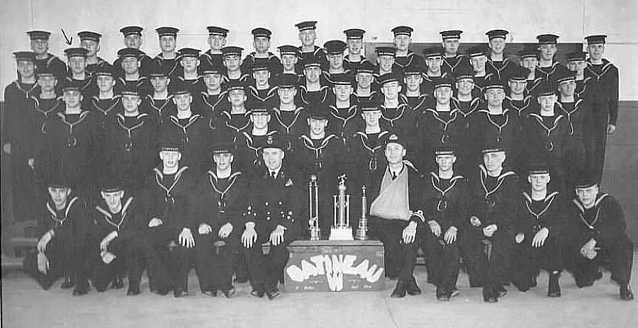 Royal Canadian Navy : HMCS Cornwallis, Gatineau Division, 1956.