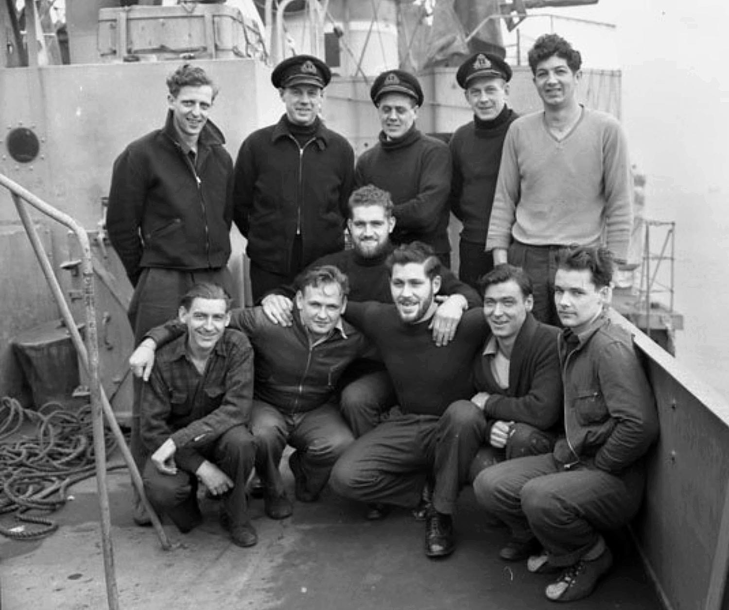HMCS Chilliwack Boarding Party, 1944