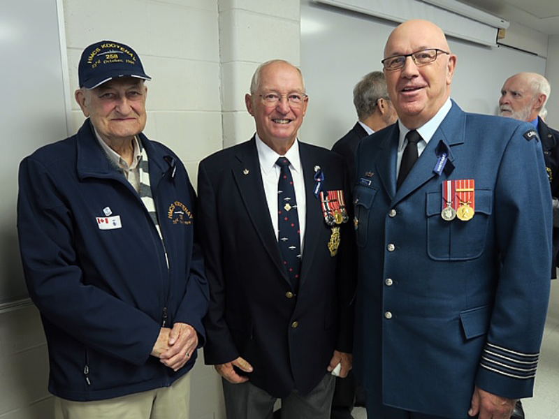 Survivors of HMCS Kootenay disaster, reunion, 2018