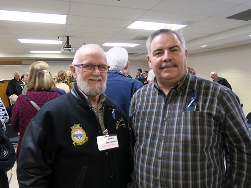 Survivors of HMCS Kootenay disaster, reunion, 2018