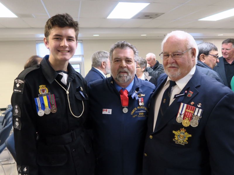 Survivors of HMCS Kootenay disaster, reunion, 2018