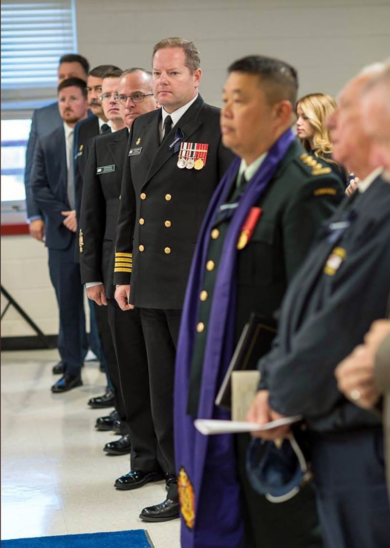Survivors of HMCS Kootenay disaster, reunion, 2018
