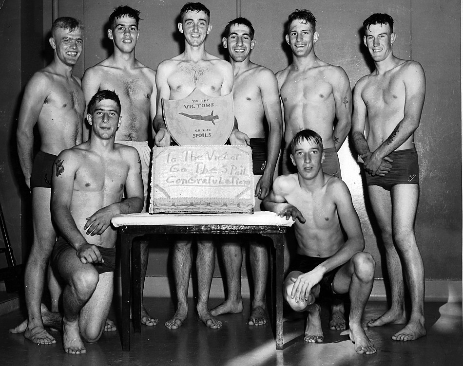 HMCS Cornwallis, Swimming, 1960