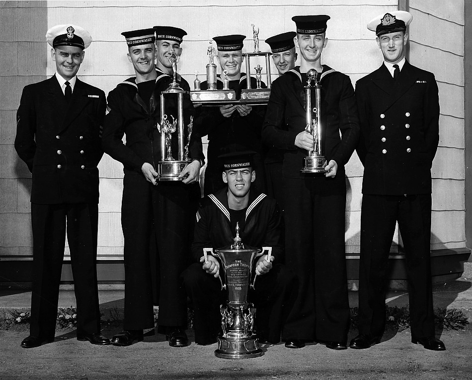 HMCS Cornwallis, Trophies, 1960