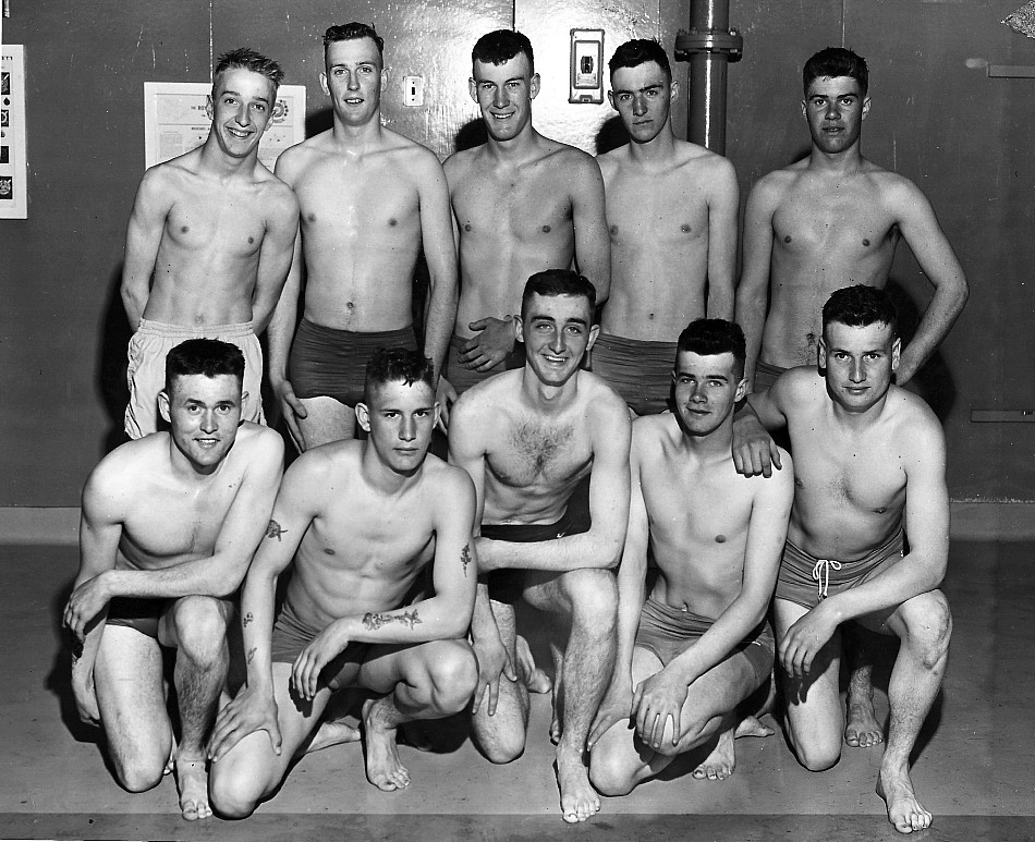 HMCS Cornwallis, Swimming, 1960