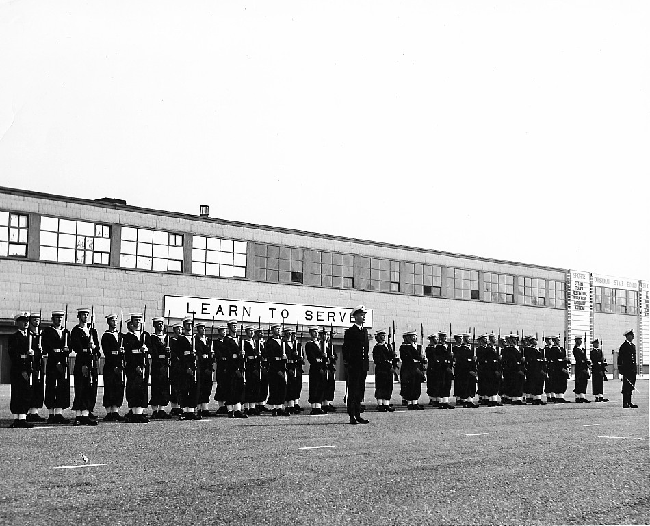 HMCS Cornwallis, Sunset Guard, 1960