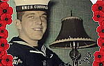 Grant Brennan of HMCS Bonaventure