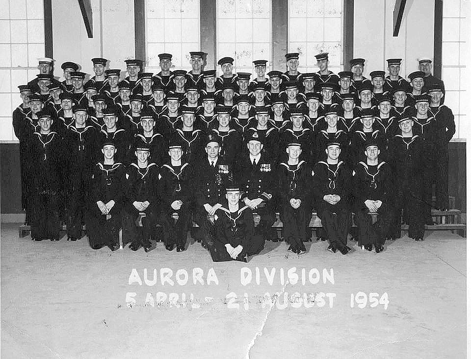 Royal Canadian Navy : HMCS Cornwallis, 1954