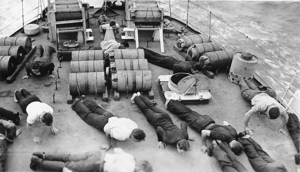 PE on the quarterdeck