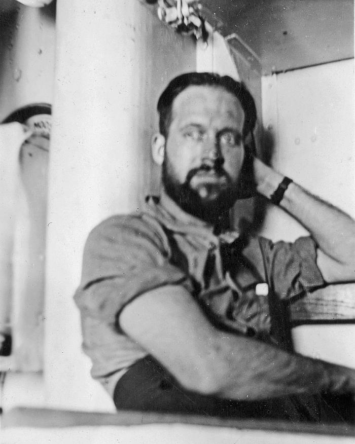 Fred Hollands in unknown messdeck