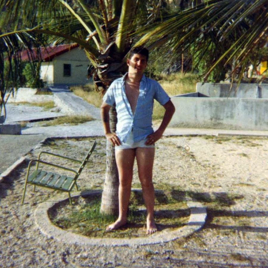 Gordon Hunter in Curaco.
