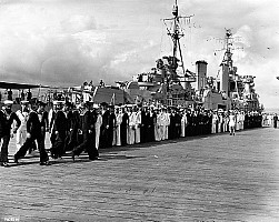 Full crew of HMCS Ontario