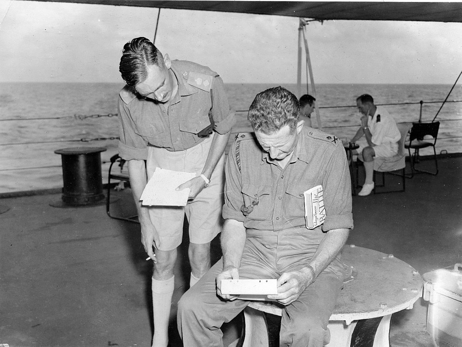 Royal Canadian Navy : HMCS Ontario, 1945.