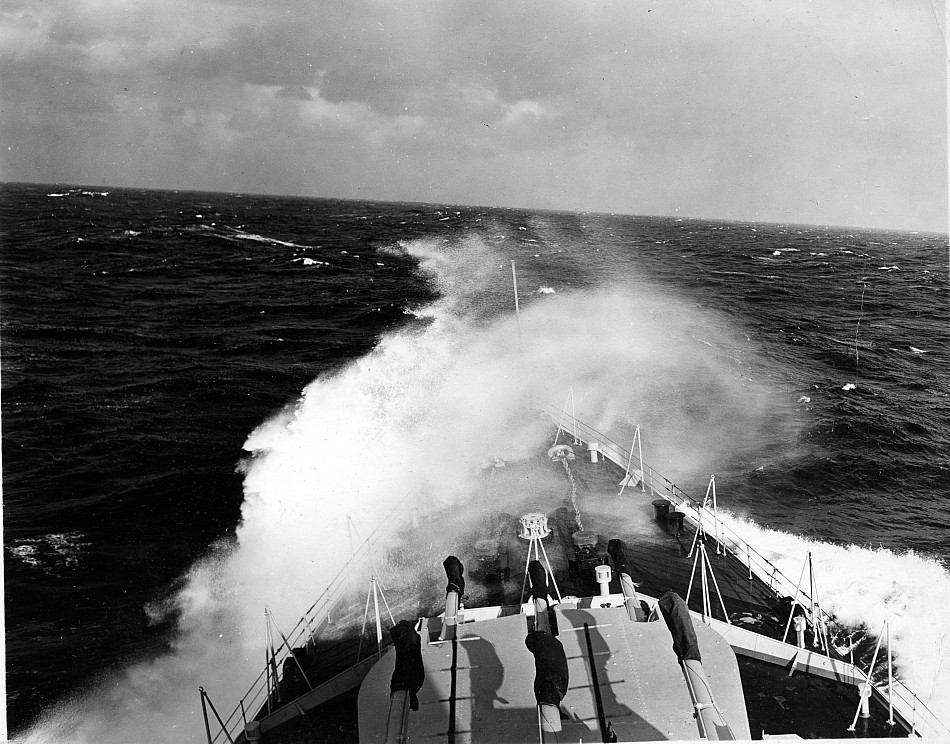 Royal Canadian Navy : HMCS Ontario, 1945.