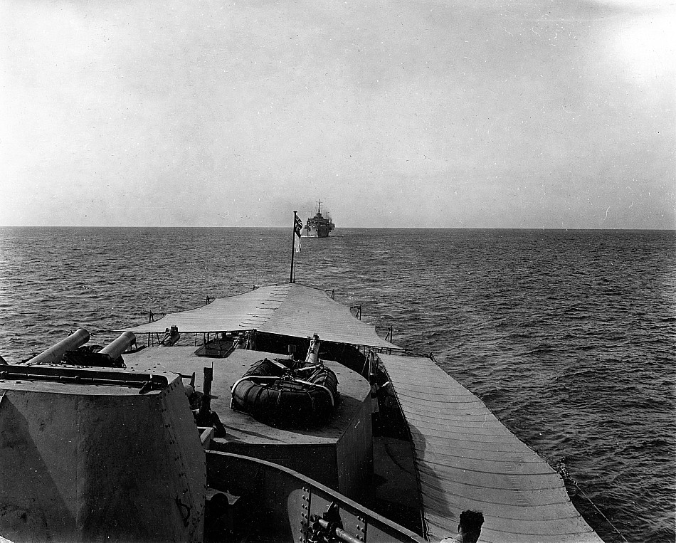 Royal Canadian Navy : HMCS Ontario, 1945.