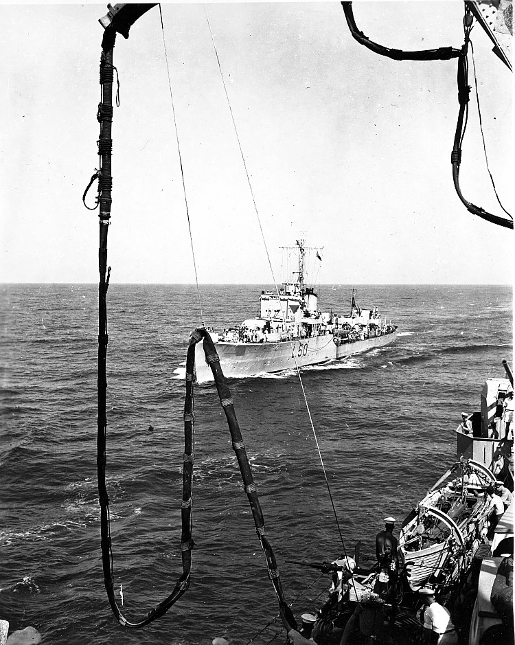 Royal Canadian Navy : HMCS Ontario, 1945.