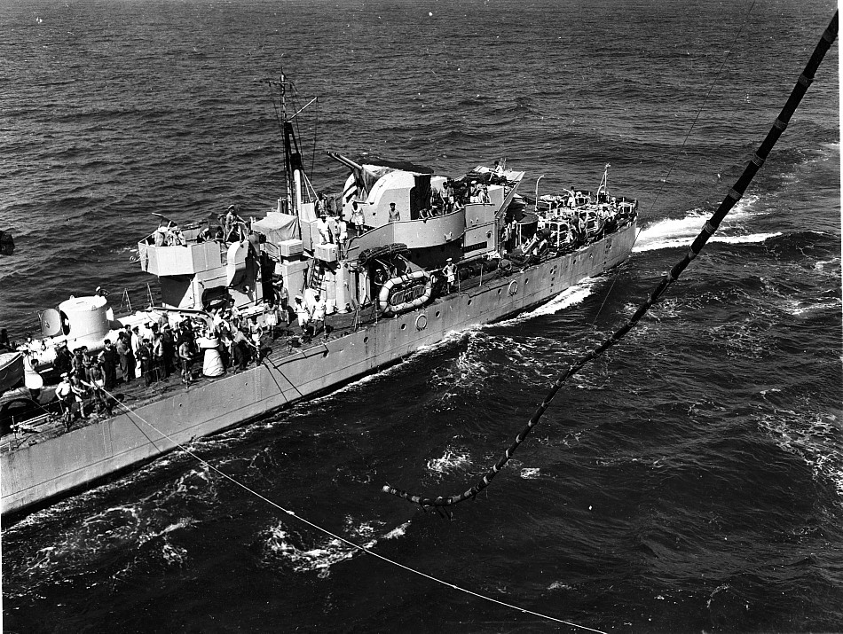 Royal Canadian Navy : HMCS Ontario, 1945.