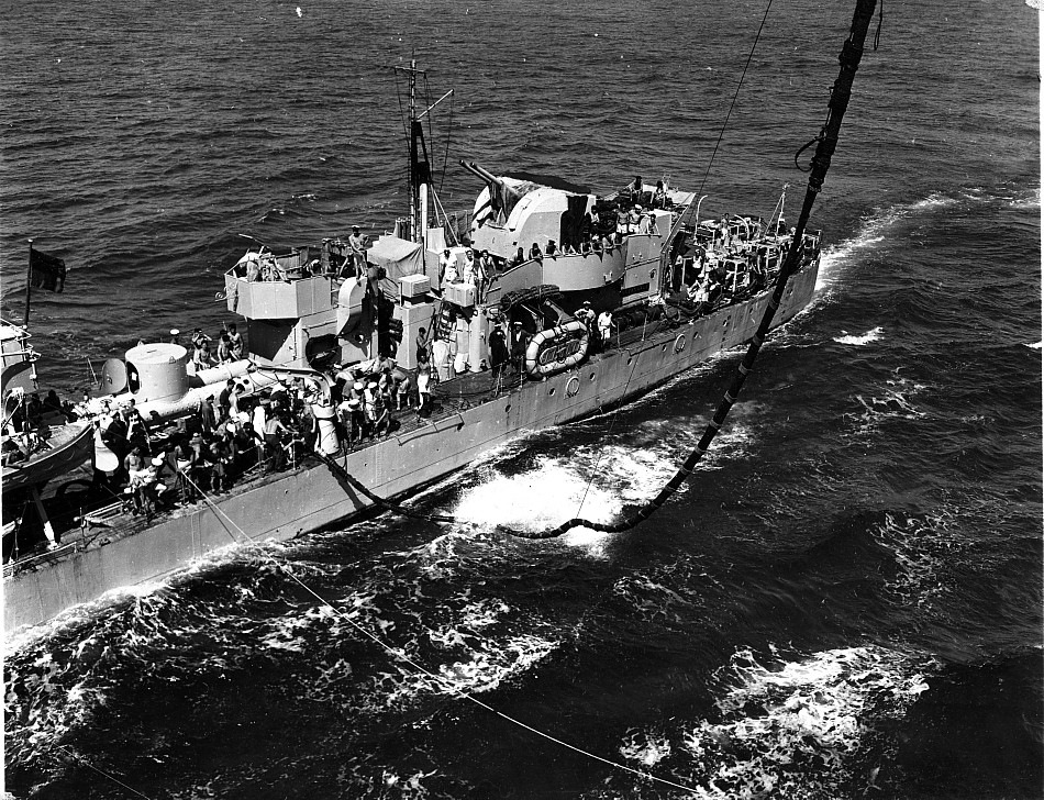 Royal Canadian Navy : HMCS Ontario, 1945.