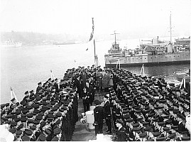 HMCS Ontario in Esquimalt