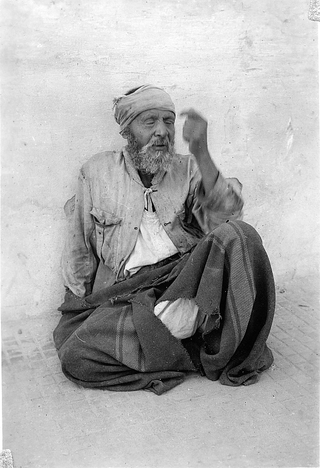 Holy man, Possibly, Alexandria, Egypt, 1945.