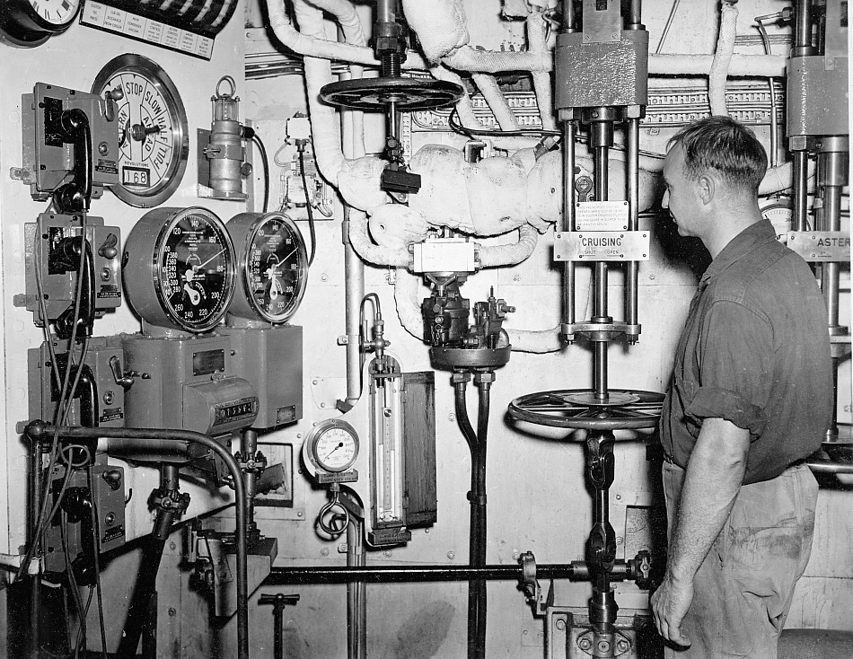 Royal Canadian Navy : HMCS Ontario, 1945.