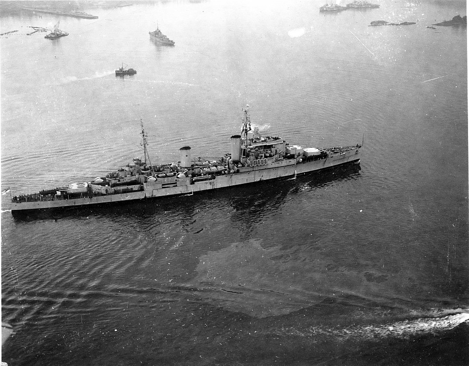 Royal Canadian Navy : HMCS Ontario, 1945.