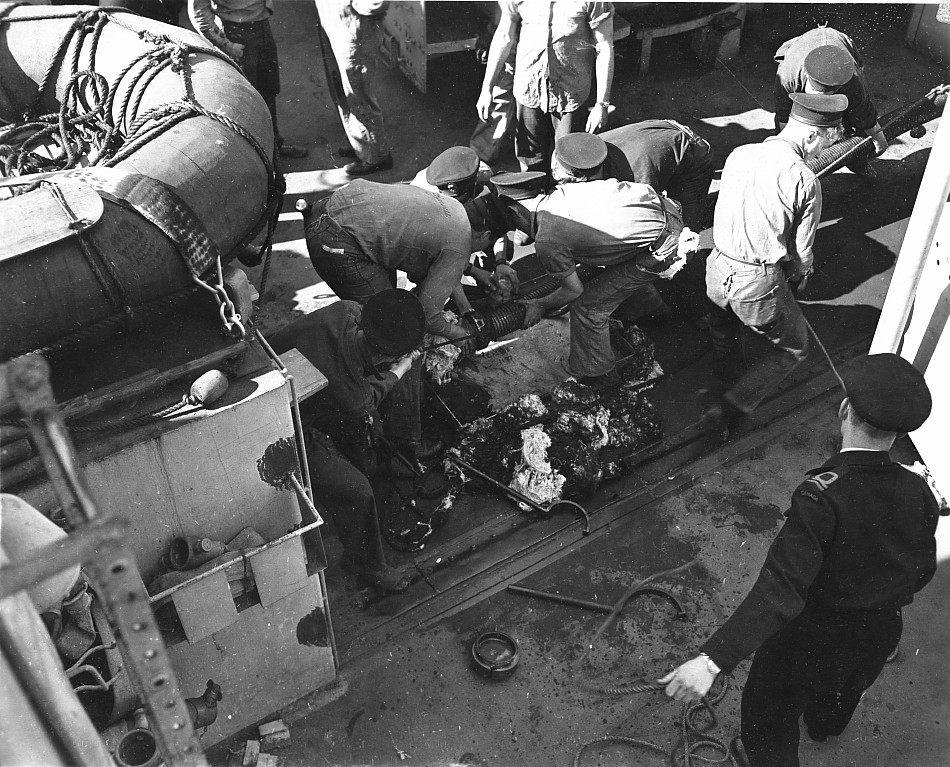 Royal Canadian Navy : HMCS Ontario, 1945.