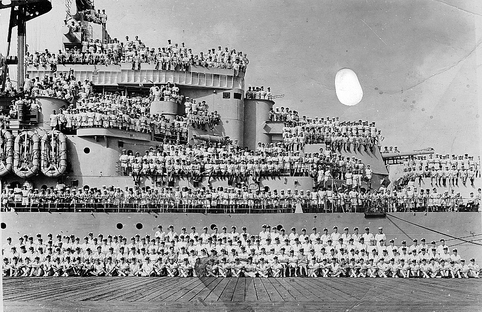Royal Canadian Navy : HMCS Ontario, 1945.