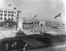 Hong Kong, Japanese surrender celebrations