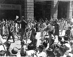 Hong Kong, Japanese surrender celebrations