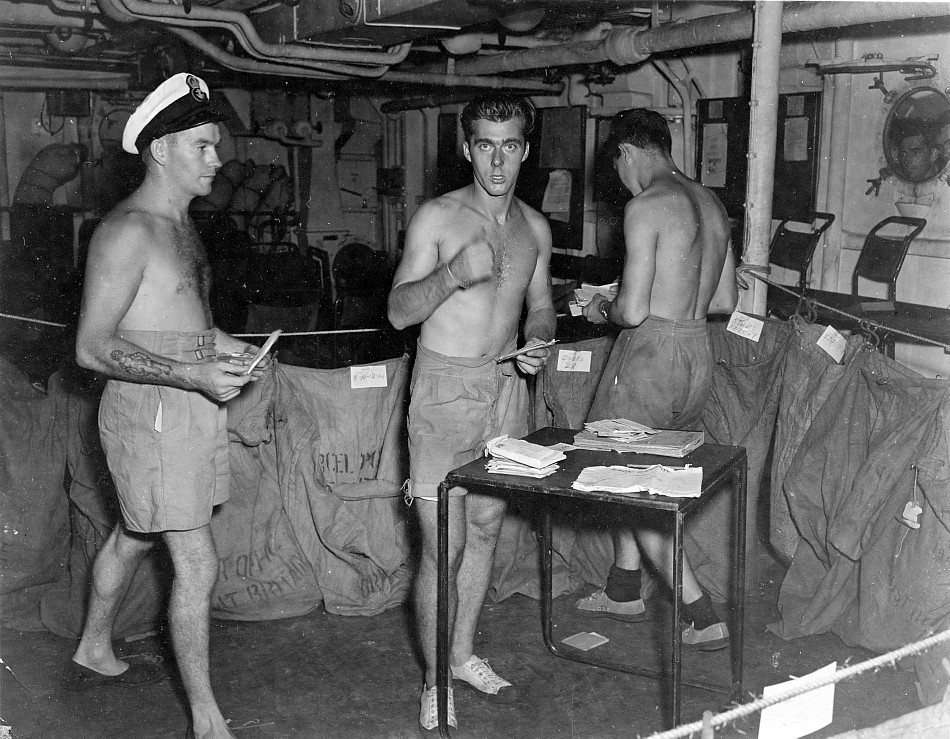 Royal Canadian Navy : HMCS Ontario, 1945.