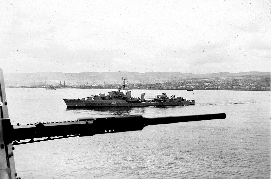 Royal Canadian Navy : HMCS Haida, 1945.